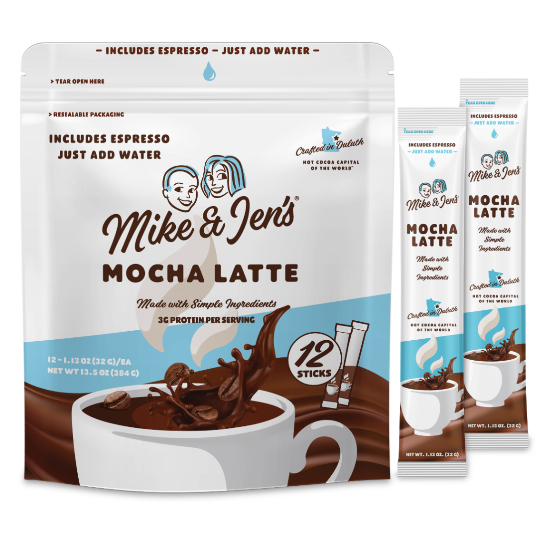 Case: Mocha Latte Sticks (96 total)