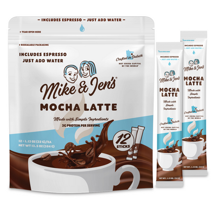Case: Mocha Latte Sticks (96 total)