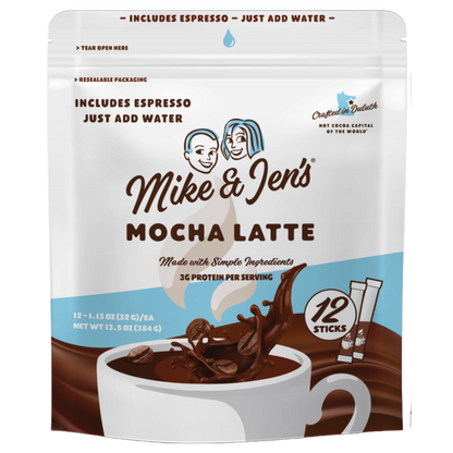 Case: Mocha Latte Sticks (96 total)